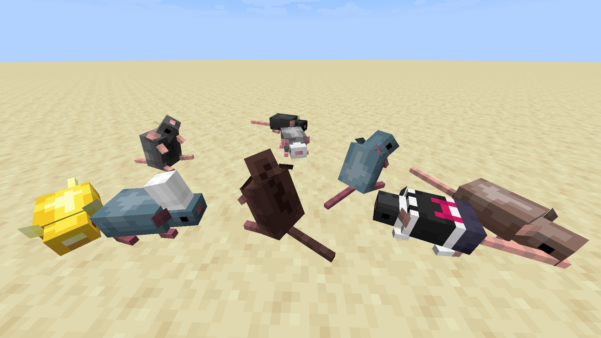 minecraft rat mod