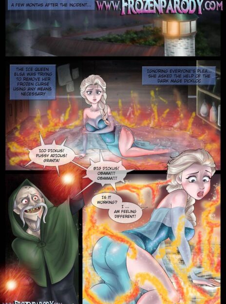 frozen porn comics