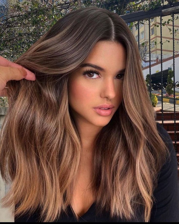 brown balayage