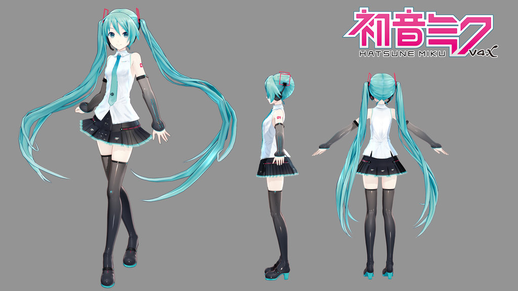 mikumikudance model