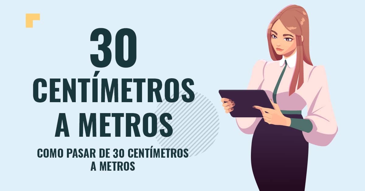 30 cm a metros