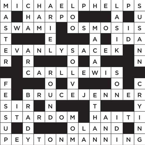 crossword clue match