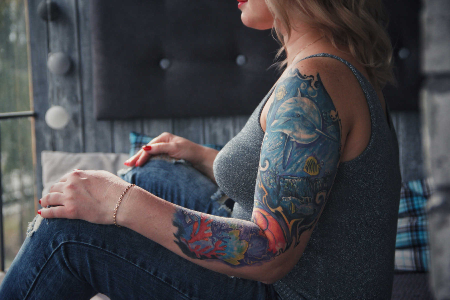 around elbow tattoos