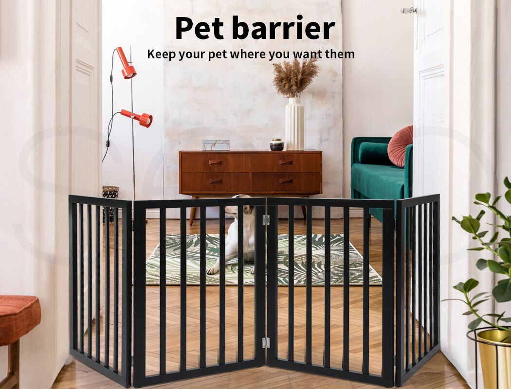 pawz wooden pet gate