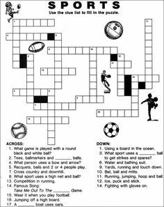 sports figures crossword clue