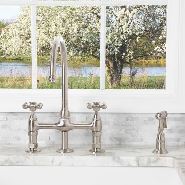 retro kitchen sink faucets