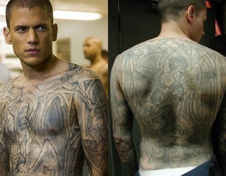tattoos prison break