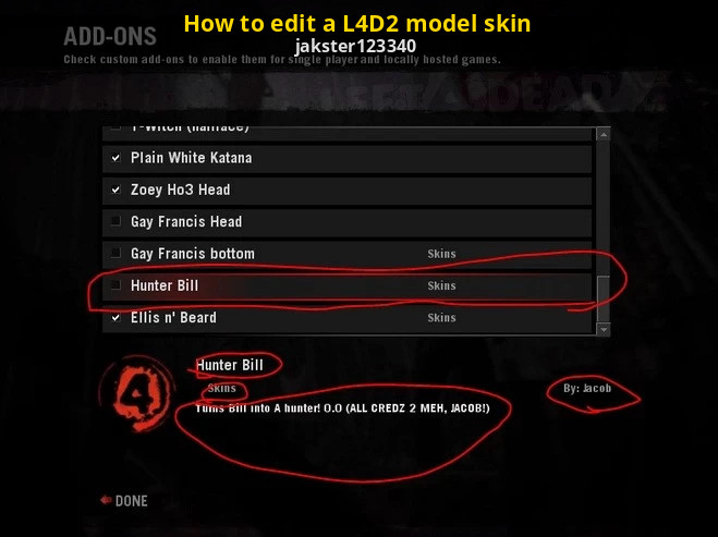 how to change name in l4d2