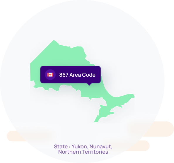 867 area code in canada