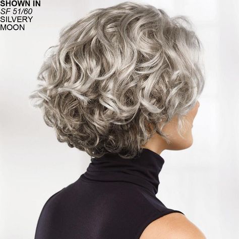 choppy short curly hairstyles for grey hair