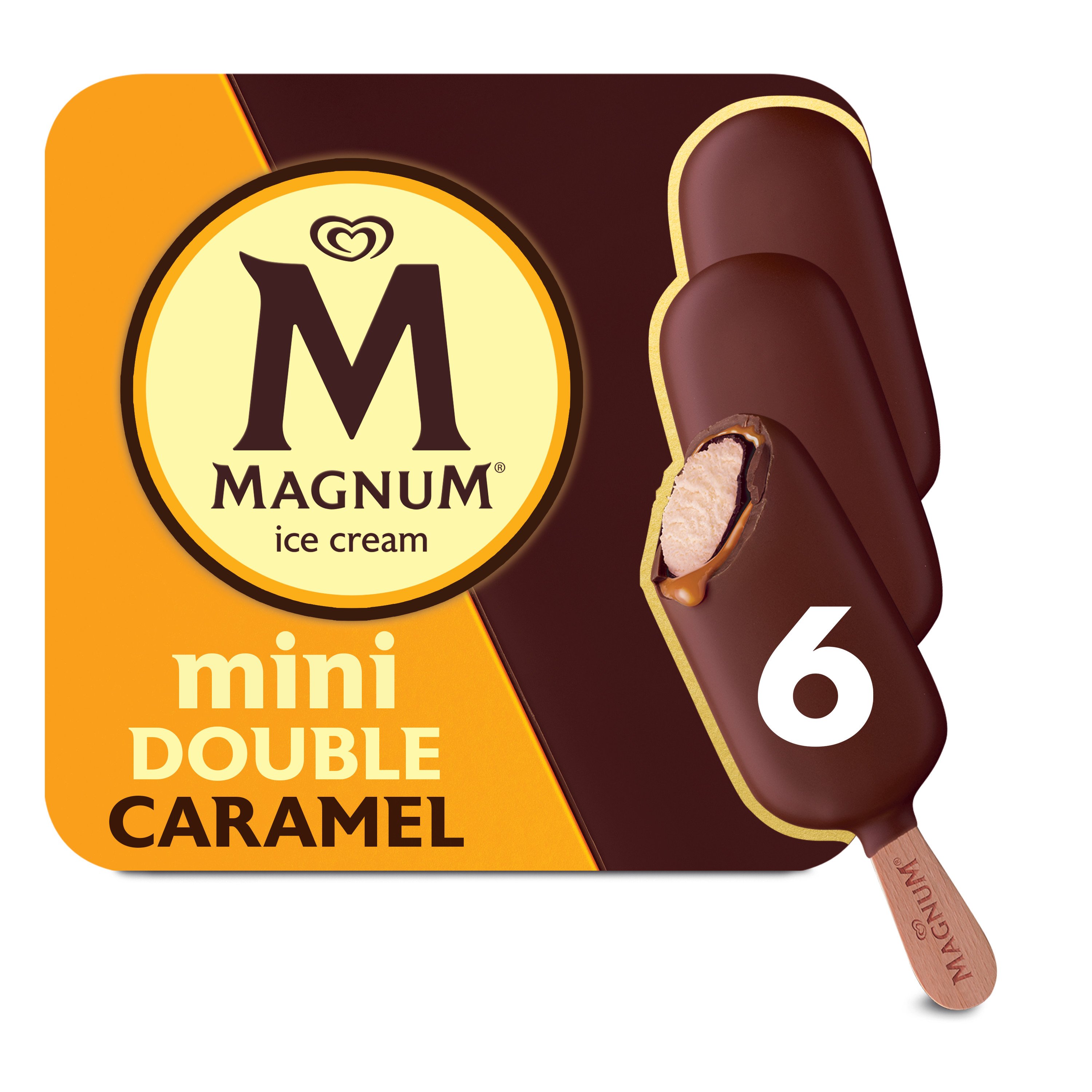 magnum double caramel calories