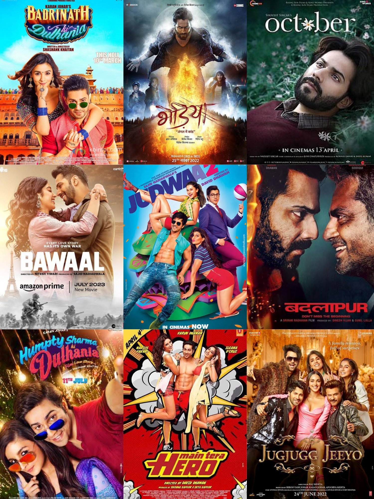 varun dhawan total movies