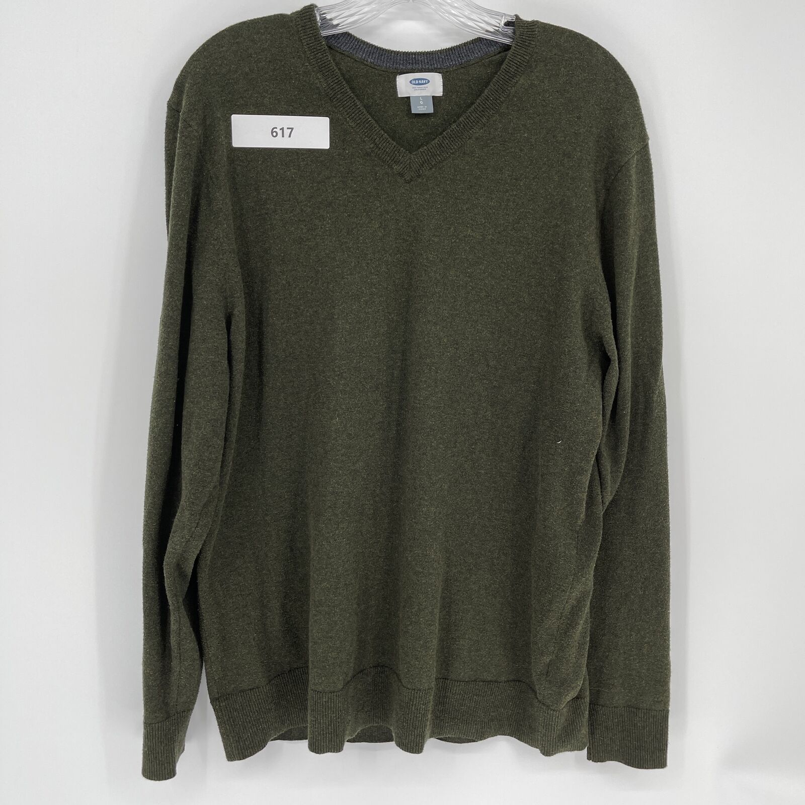 old navy green sweater