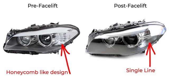 bmw f10 headlight