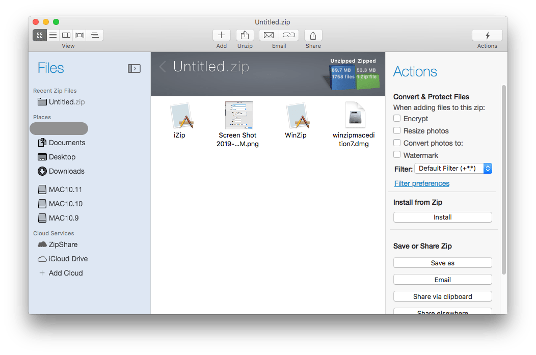 seven zip for mac