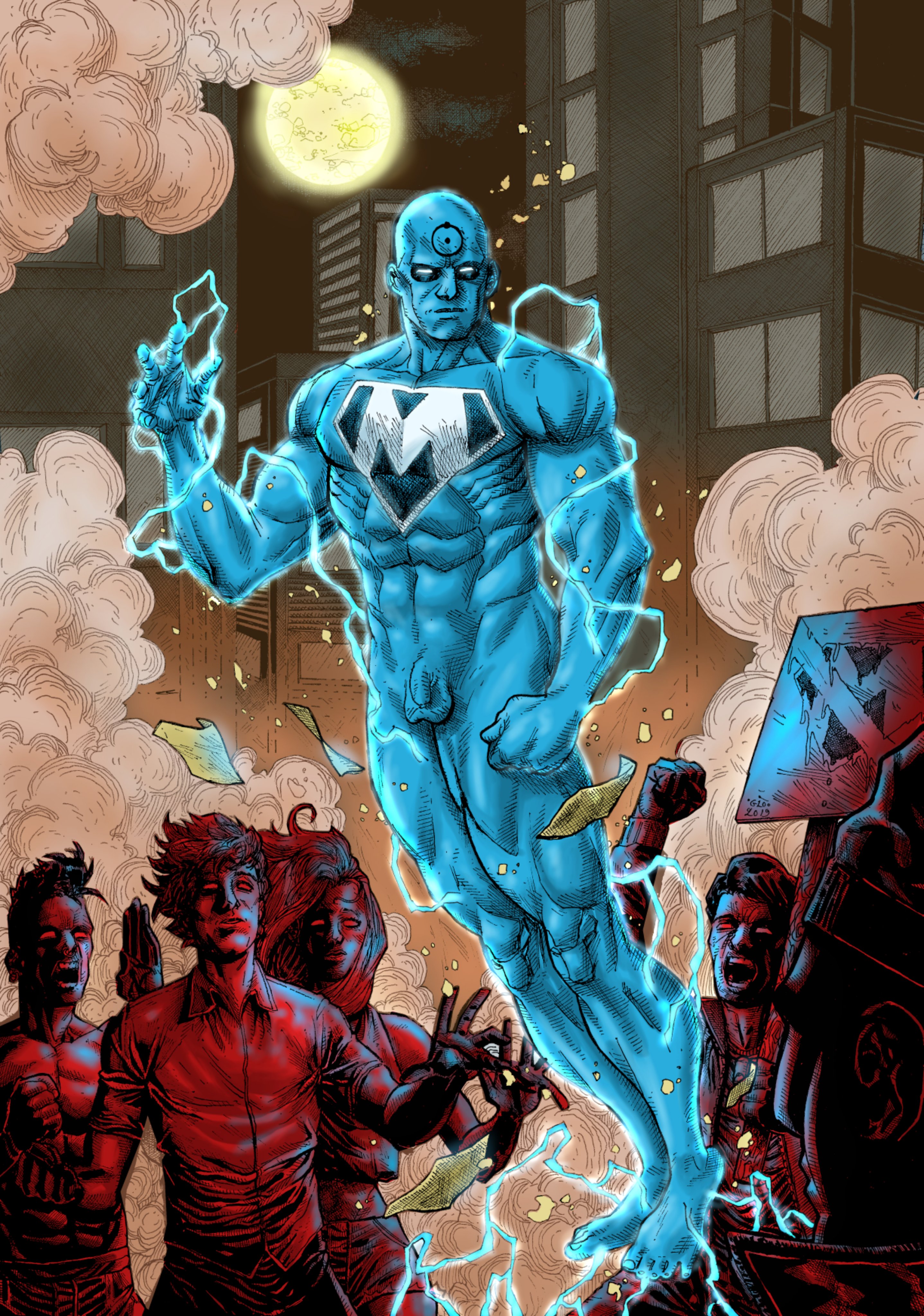 dr manhattan fan art