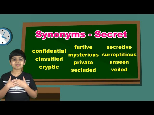 synonyms for secretive