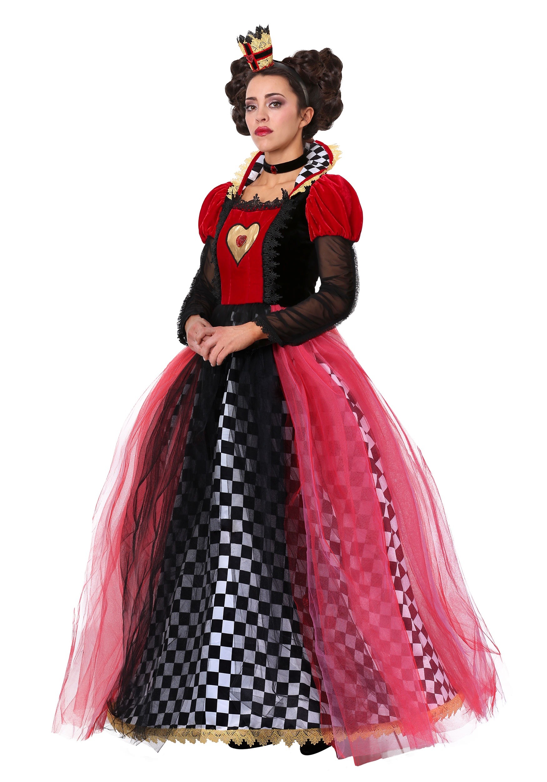 plus size queen of hearts costume