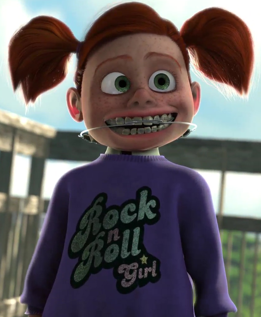 finding nemo girl with braces