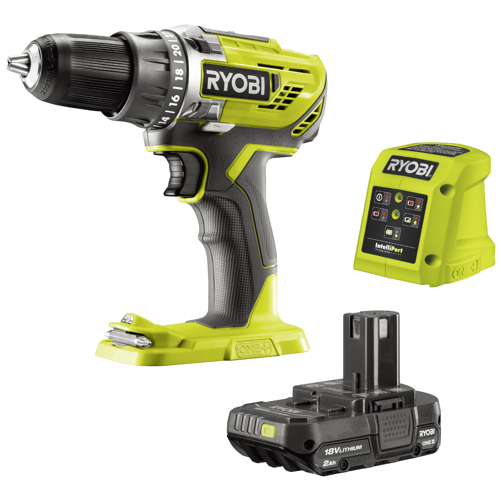 ryobi 18v one+ drill driver kit