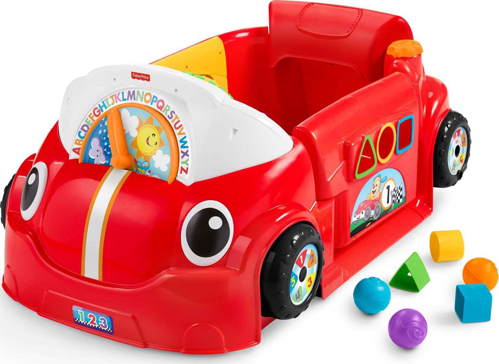 fisher price car red