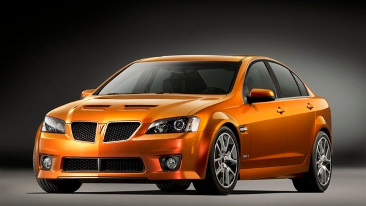 g8 gxp specs