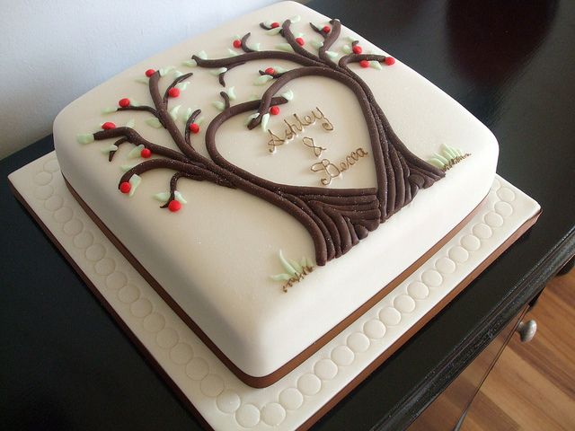 anniversary cake designs pinterest