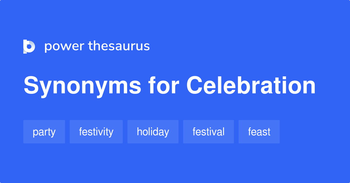 synonyms for celebrate