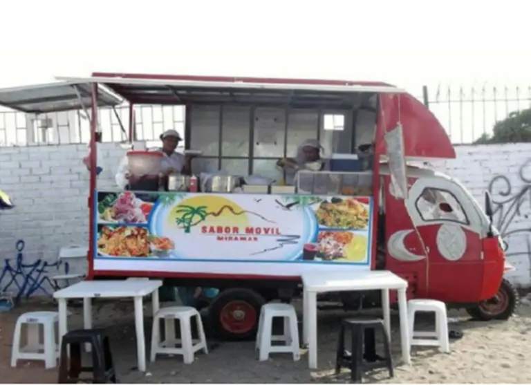 moto food truck en venta