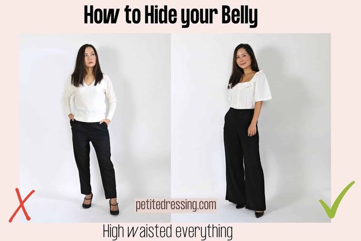 fashion to hide belly