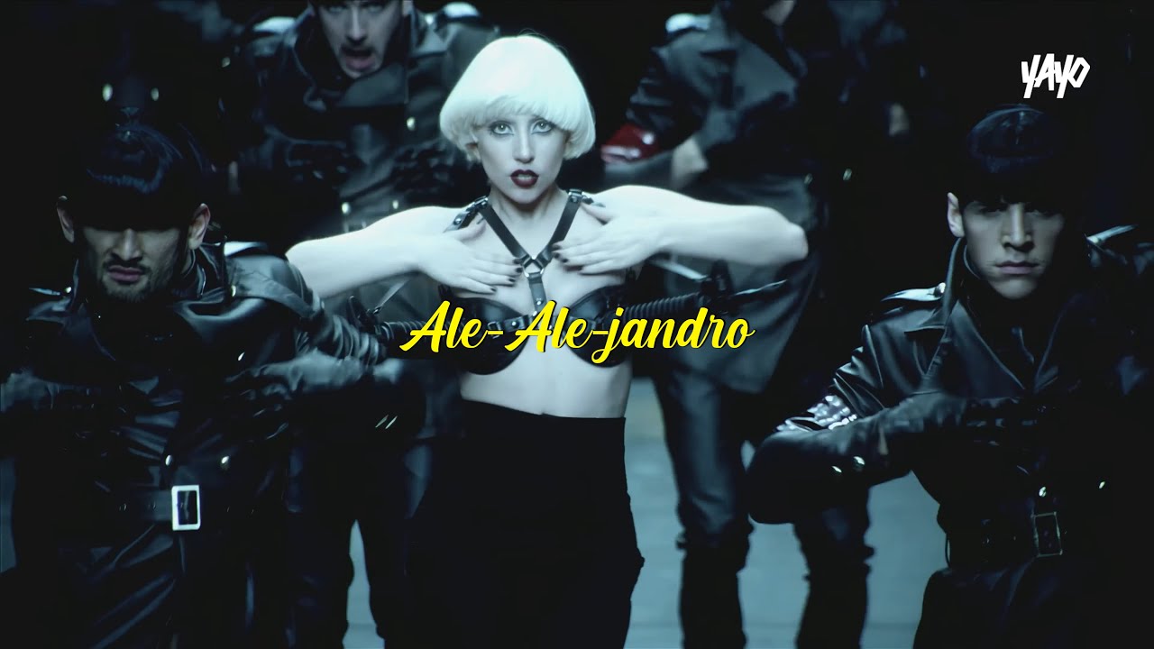 alejandro lady gaga traducida