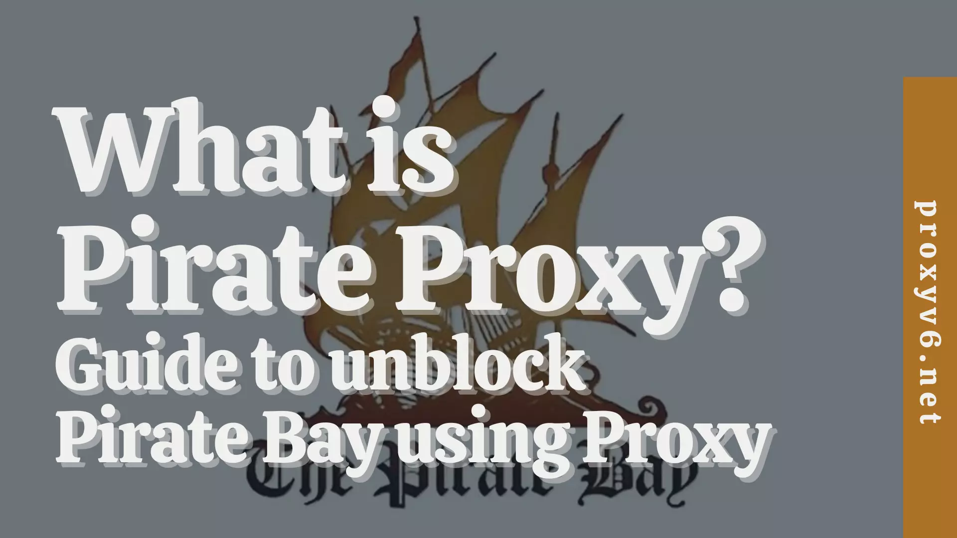 pirate unblock proxy