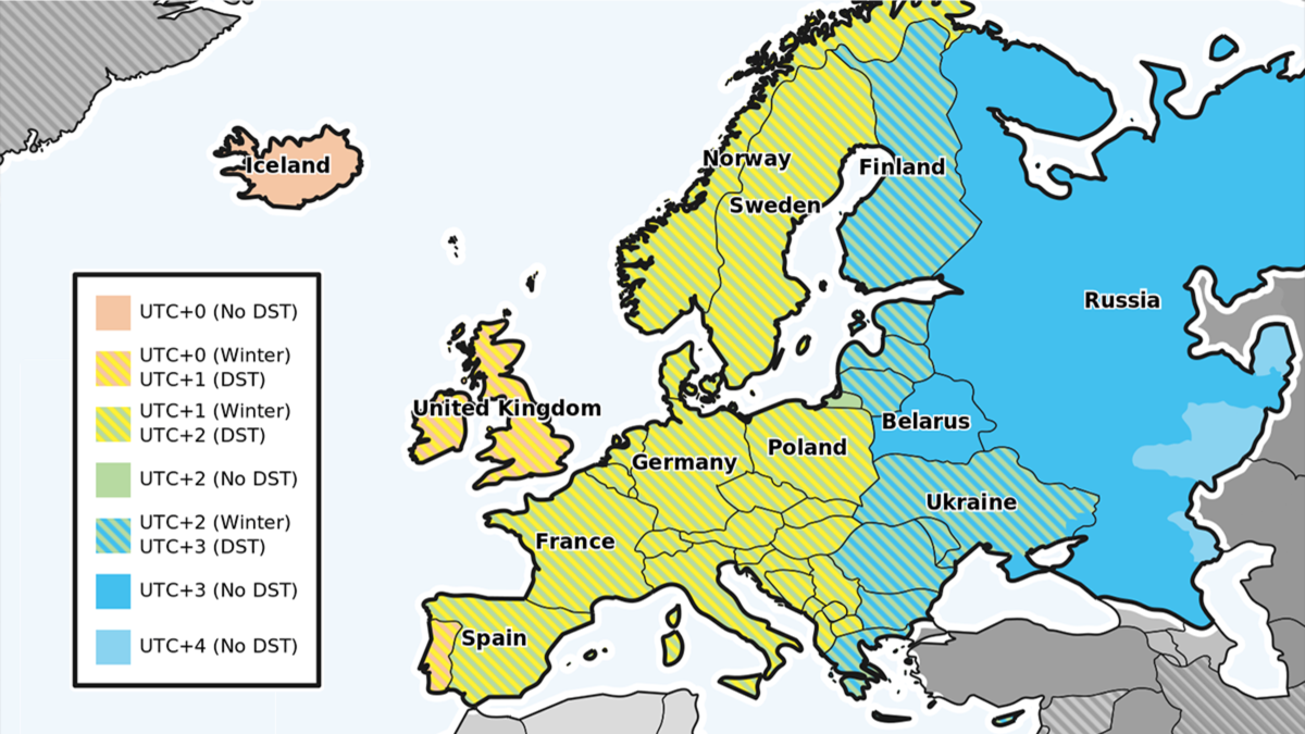 central european time to central standard time