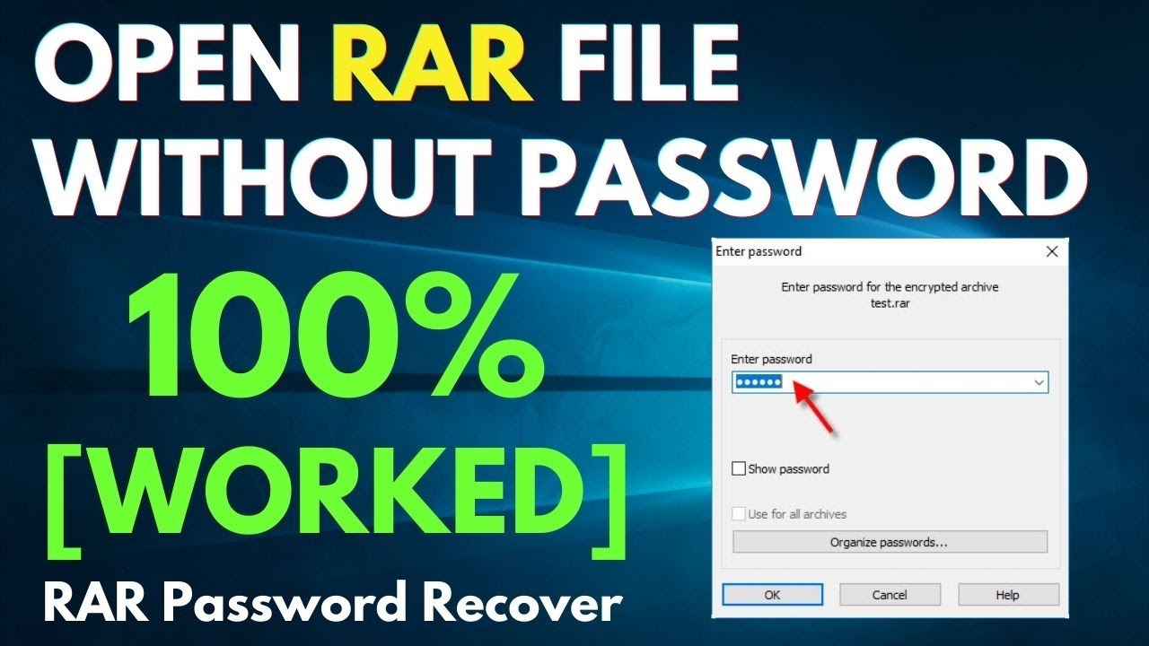 hack rar password