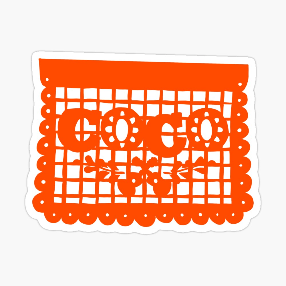 papel picado coco svg