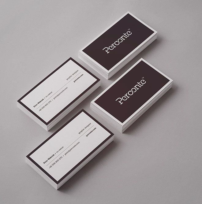 minimalist business cards pinterest