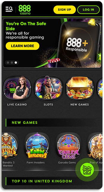 888 casino mobile