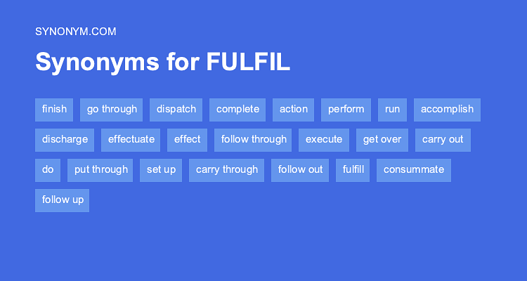 fulfilling synonym