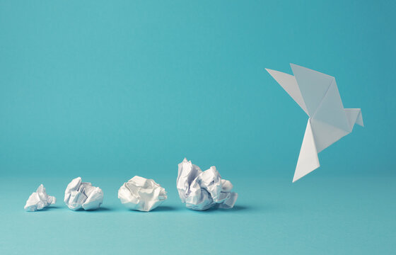 origami stock photo