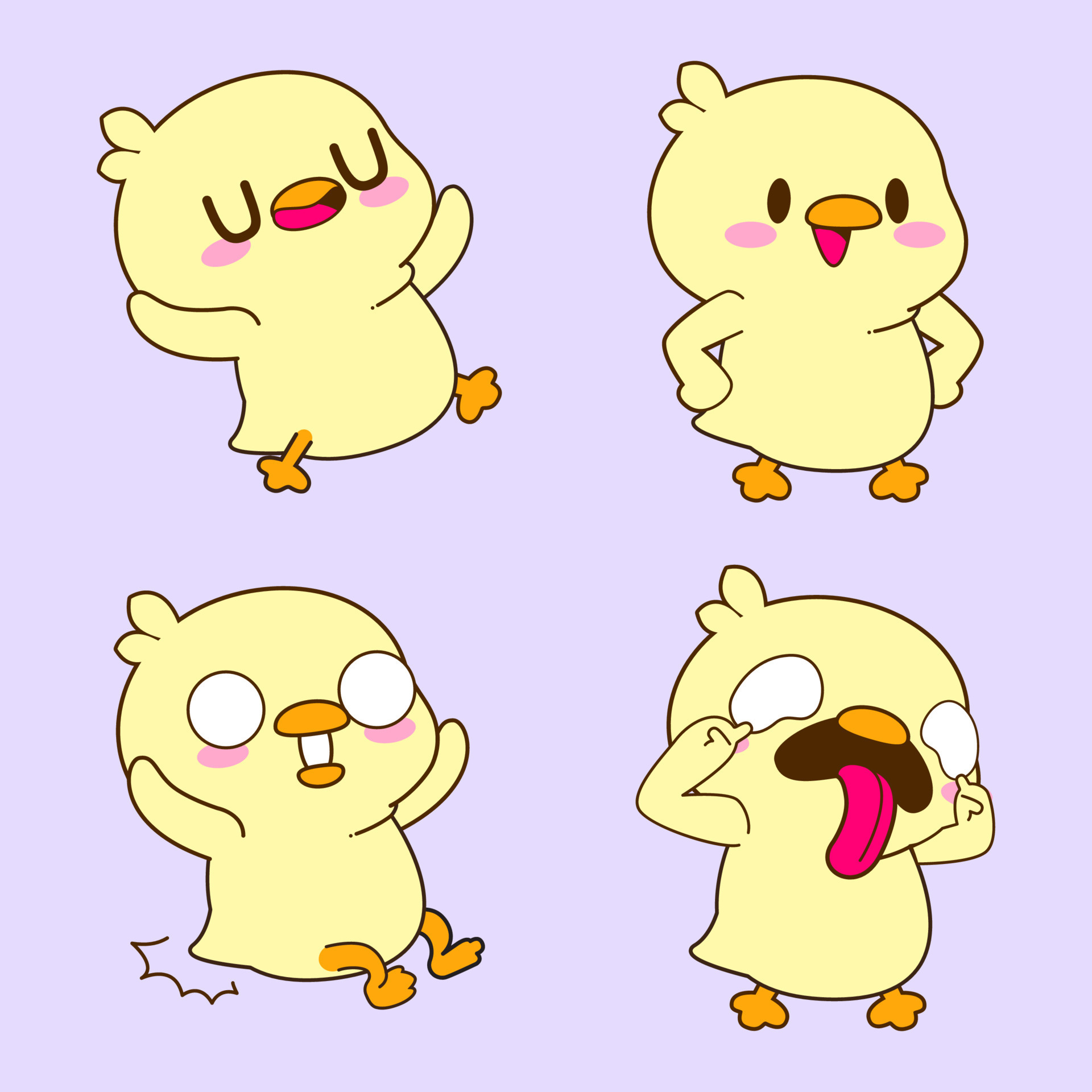 duck drawing cute