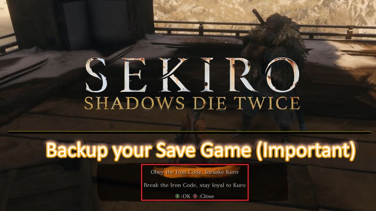 sekiro savegame