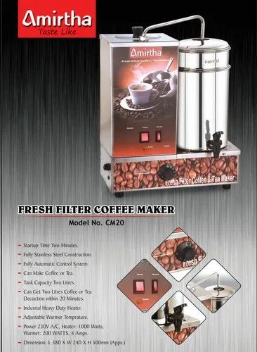 filter coffee decoction maker