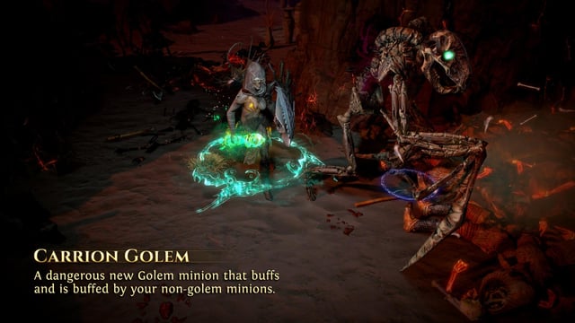 path of exile golem build