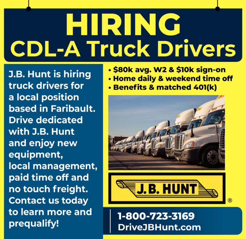 truck driver positions near me