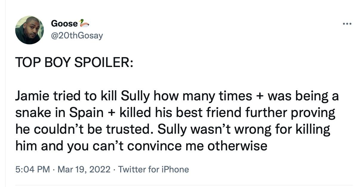 sully kills jamie