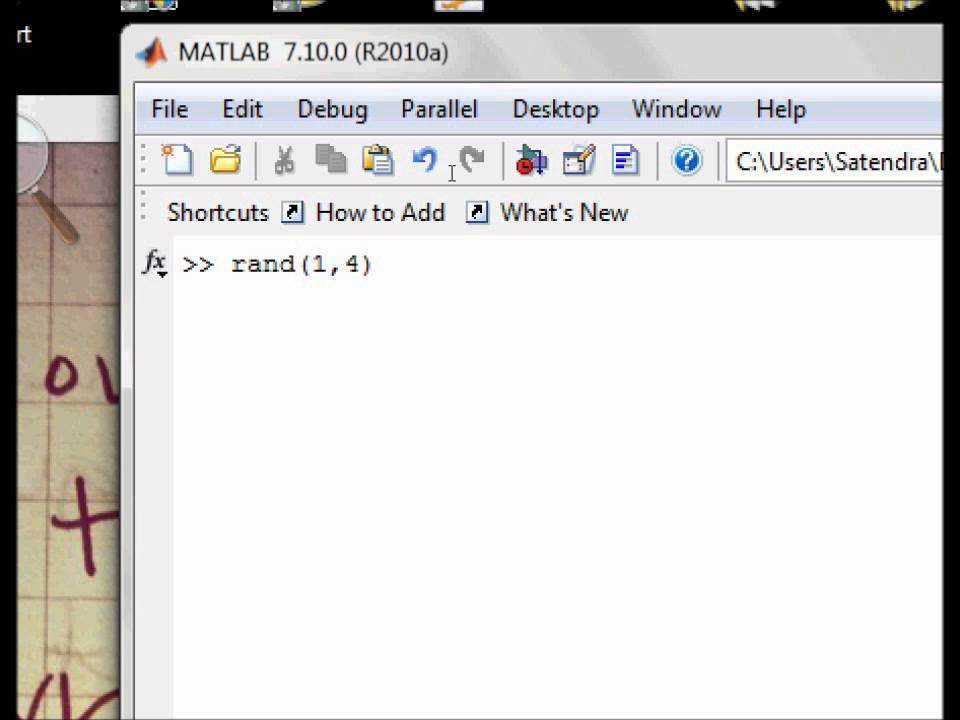 matlab rand