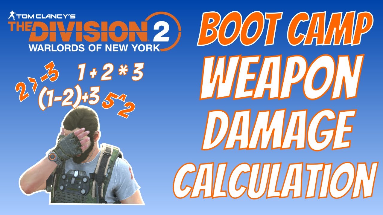 division 2 dps calculator