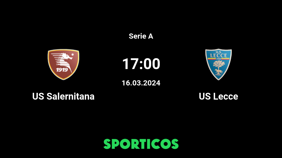 u.s. lecce vs salernitana standings