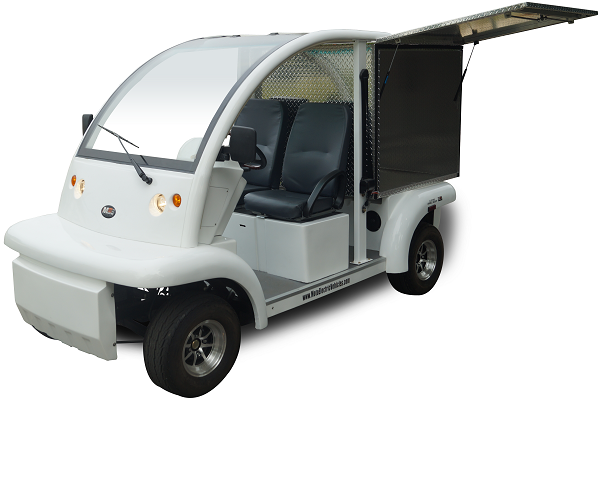 enclosed electric golf cart