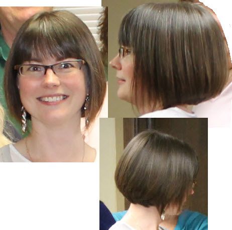 bobs for thin hair with bangs